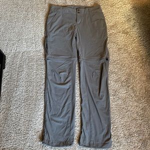 Ladies Columbia Zip Off Hiking Pants with Omnishield Quick Dry Size 8